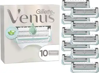 Amazon Gillette Venus Voor Huid En Schaamhaar, 10 Navulmesjes aanbieding