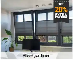 Raamdecoratie.com Plisségordijnen aanbieding