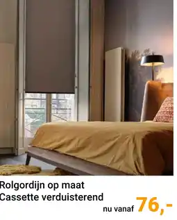 Raamdecoratie.com Rolgordijn op maat Cassette verduisterend aanbieding