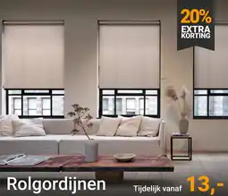 Raamdecoratie.com Rolgordijnen aanbieding