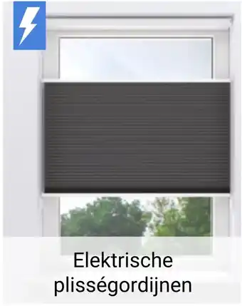 Raamdecoratie.com Elektrische plisségordijnen aanbieding