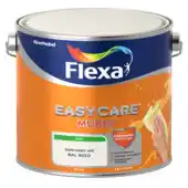 Praxis Flexa muurverf Easycare Muren mat RAL 9010 2,5L aanbieding