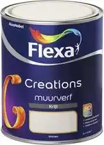 Praxis Flexa muurverf Creations krijt sandy beach 1L aanbieding