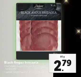 Lidl Black Angus bresaola aanbieding