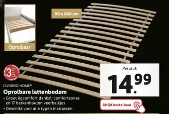 Lidl LIVARNO HOME® Oprolbare lattenbodem aanbieding