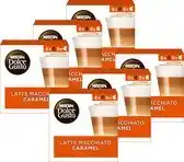 Bol.com NESCAFÉ Dolce Gusto Latte Macchiato Caramel - 96 koffiecups voor 48 koppen koffie aanbieding