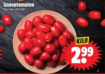 Dirk Snoeptomaten aanbieding