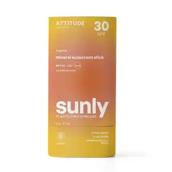 Douglas Attitude SUNLY Mineral Sunscreen Stick SPF30 Tropical aanbieding