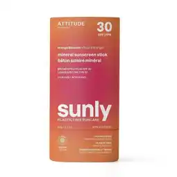 Douglas Attitude SUNLY Mineral Sunscreen Stick SPF30 Orange Blossom aanbieding