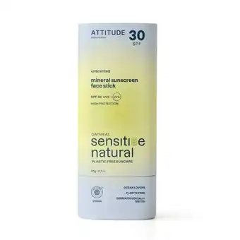 Douglas Attitude SUNLY Mineral Sunscreen Face Stick SPF30 aanbieding