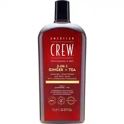 Douglas American Crew 3-in-1 Ginger + Tea Shampoo, Conditioner and Body Wash aanbieding