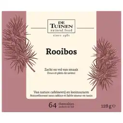Holland & Barrett Rooibos Thee - 64 theezakjes aanbieding