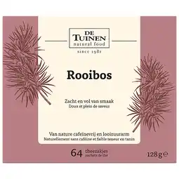 Holland & Barrett Rooibos Thee - 64 theezakjes aanbieding