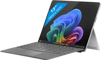 Coolblue Microsoft Surface Pro 11 Snapdragon X Elite / 16GB / 1TB Platinum (No PS) aanbieding