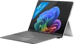 Coolblue Microsoft Surface Pro 11 Snapdragon X Plus / 16GB / 256GB Platinum (No PS) aanbieding