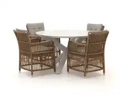 Kees Smit Manifesto Ortello/Lodola ø 130cm dining tuinset 5-delig aanbieding