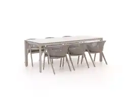 Kees Smit Manifesto Valsecca/Sestino 220cm dining tuinset 7-delig aanbieding