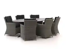 Kees Smit Intenso Adriano/Furato ellips 240cm dining tuinset 7-delig aanbieding