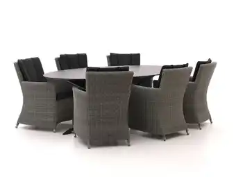 Kees Smit Intenso Adriano/Furato ellips 240cm dining tuinset 7-delig aanbieding