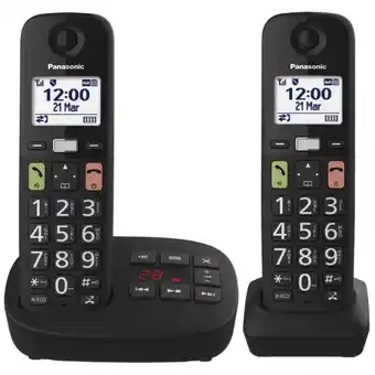 Coolblue Panasonic KX-TGU132EXB Duo aanbieding