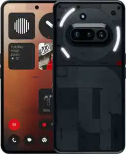 Coolblue Nothing Phone (3a) 128GB Zwart 5G aanbieding