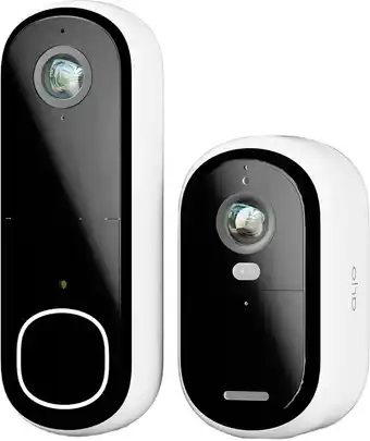 Coolblue Arlo Essential 2K Outdoor Camera + HD Wireless Video Doorbell aanbieding