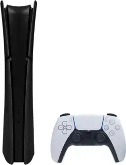 Coolblue PlayStation 5 Slim Digital Edition + Covers Zwart aanbieding