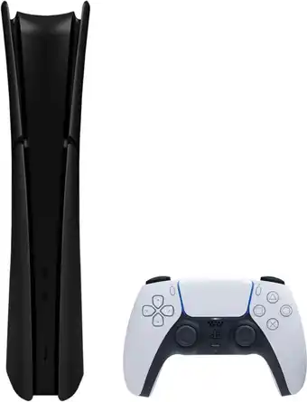 Coolblue PlayStation 5 Slim Digital Edition + Covers Zwart aanbieding