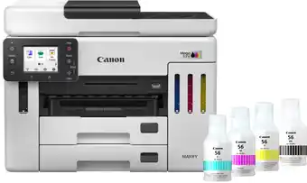 Coolblue Canon MAXIFY GX7150 + 1 set extra inkt aanbieding