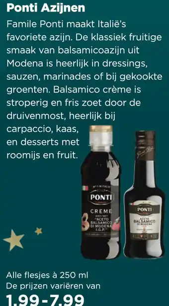 PLUS Ponti Azijnen aanbieding