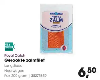 HANOS Gerookte zalmfilet aanbieding