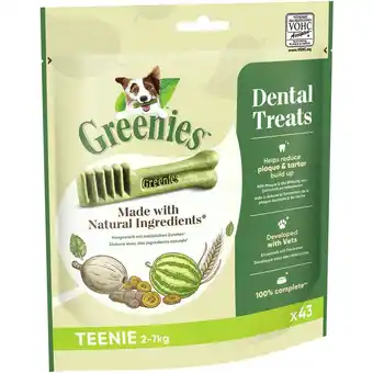 Zooplus 15% korting! Greenies honden kauwsnacks 170 g en 340 g aanbieding