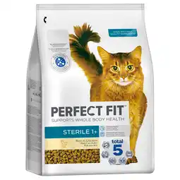 Zooplus 2,8kg Sterile 1+ Rijk aan Kip Perfect Fit Kattenvoer aanbieding