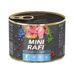 Zooplus Dubbelpak: 24x185g Lam Rafi Mini hondenvoer nat aanbieding
