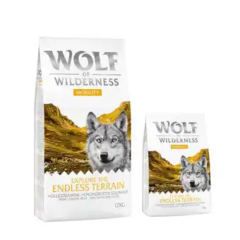 Zooplus 14kg Mobility Wolf of Wilderness Hondenvoer aanbieding