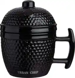 Intratuin Urban Chef mok Kamado zwart 330 ml aanbieding