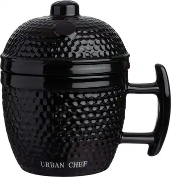 Intratuin Urban Chef mok Kamado zwart 330 ml aanbieding