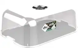 Intratuin Elho kweekbak Green Basics transparant 35,8 x 25,5 x 12,9 cm aanbieding
