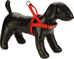 Intratuin Beeztees hondentuig Parinca Premium Comfort rood 62-74 x 2,5 cm aanbieding