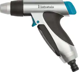 Intratuin Intratuin spuitpistool zilver/blauw aanbieding