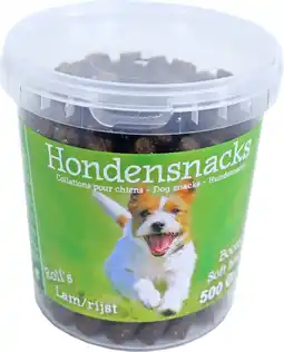 Intratuin Boony hondensnoepjes rolletjes lam en rijst 500 g aanbieding
