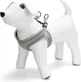 Intratuin Beeztees hondentuig Parinca Premium grijs 38-44 cm aanbieding