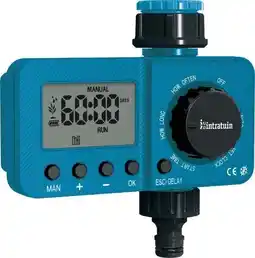 Intratuin Intratuin watertimer digitaal blauw 13 x 6,8 x 14,3 cm aanbieding