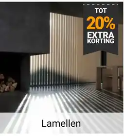 Raamdecoratie.com Lamellen aanbieding