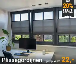 Raamdecoratie.com Plisségordijnen aanbieding