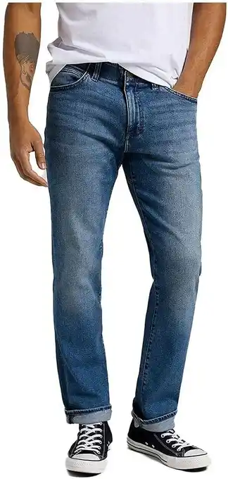 Amazon LEE heren Jeans STRAIGHT FIT XM aanbieding