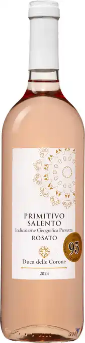 De Wijnbeurs Duca delle Corone Primitivo Rosé aanbieding