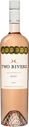 De Wijnbeurs Two Rivers 'Isle of Beauty' Rosé aanbieding