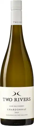 De Wijnbeurs Two Rivers 'Clos des Pierres' Chardonnay Marlborough aanbieding