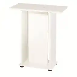 Pets Place Akvastabil Kast Family Aquarium 60 - Aquariummeubel - 60x30x32 cm Wit Zilvergrijs aanbieding